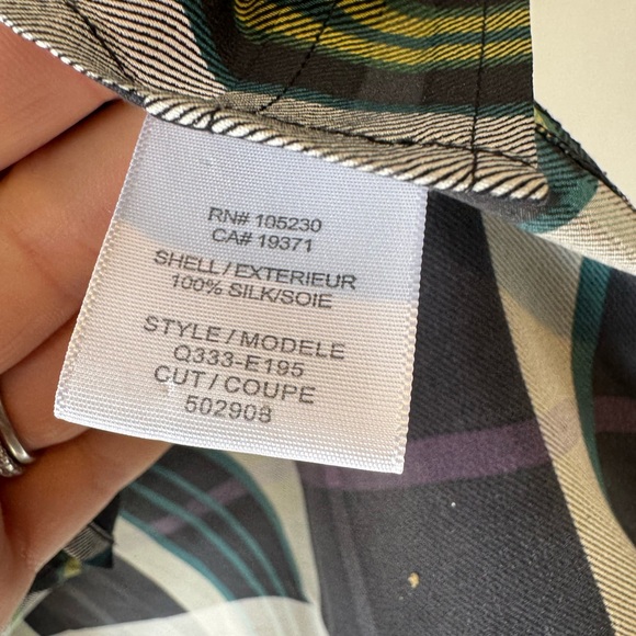 Plaid Button-Up Shirt - Picture 3 of 5